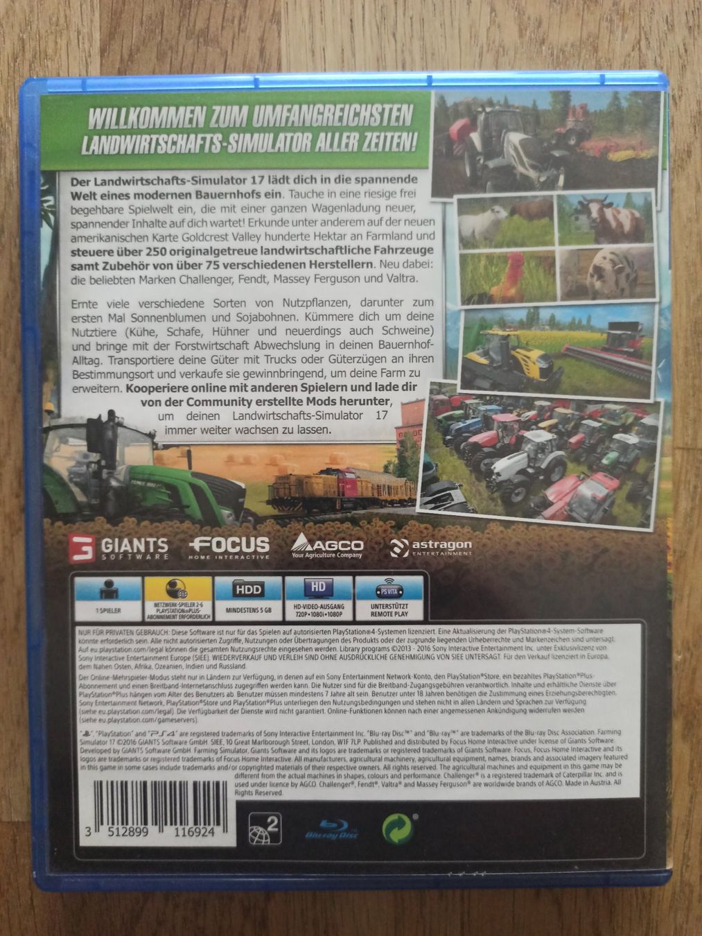 Giochi: Farming Simulator 17 - Landwirtschafts 17 PS4 / PS5 – Usato da Oberweningen venduto da mar_87mx 1
