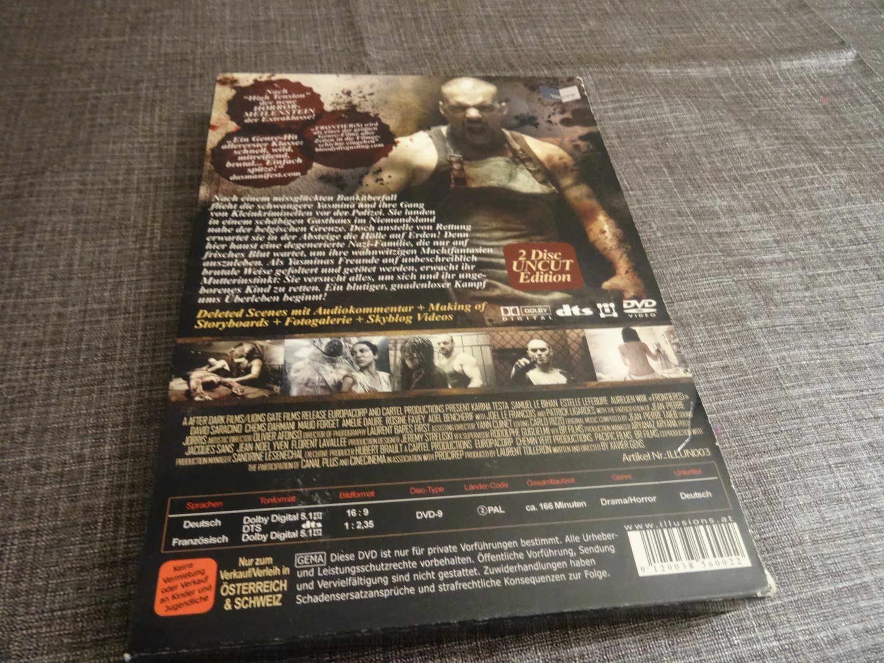 Alle DVDs: Frontier(s) - Limited Edition Uncut Version - DVD Horror – Gebraucht aus Olten von Disc-Verkauf 1