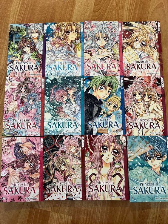 Fumetti: 12 Mangas Prinzessin Sakura, Arina Tanemura – Usato da Olten venduto da Sonjason