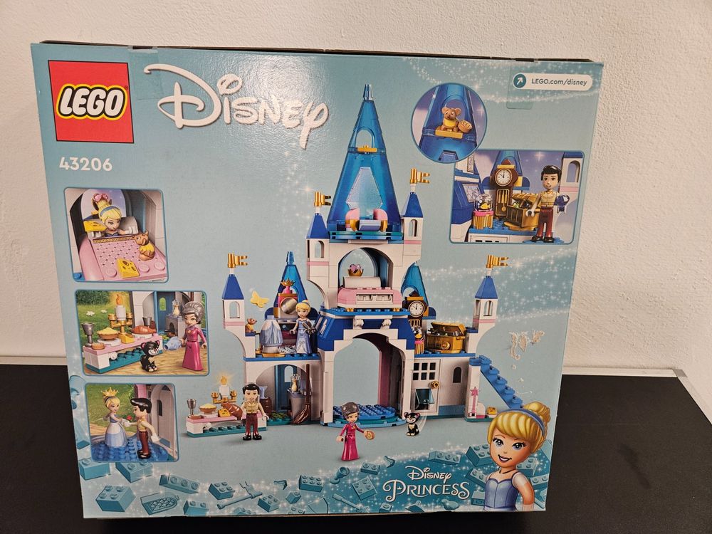Neu - Lego Disney 43206 - Cinderellas Schloss (Neu und originalverpackt ...