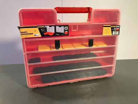 neuwert. Work Zone Profi Organizer Sortiment Koffer A ab 1.-