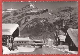 Les Diablerets im Winter - mit Oldtimer - 1963