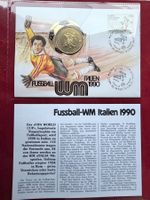 HONGRIE - FOOTBALL WORLD CUP ITALIA - 100 Ft 1990 - FDC