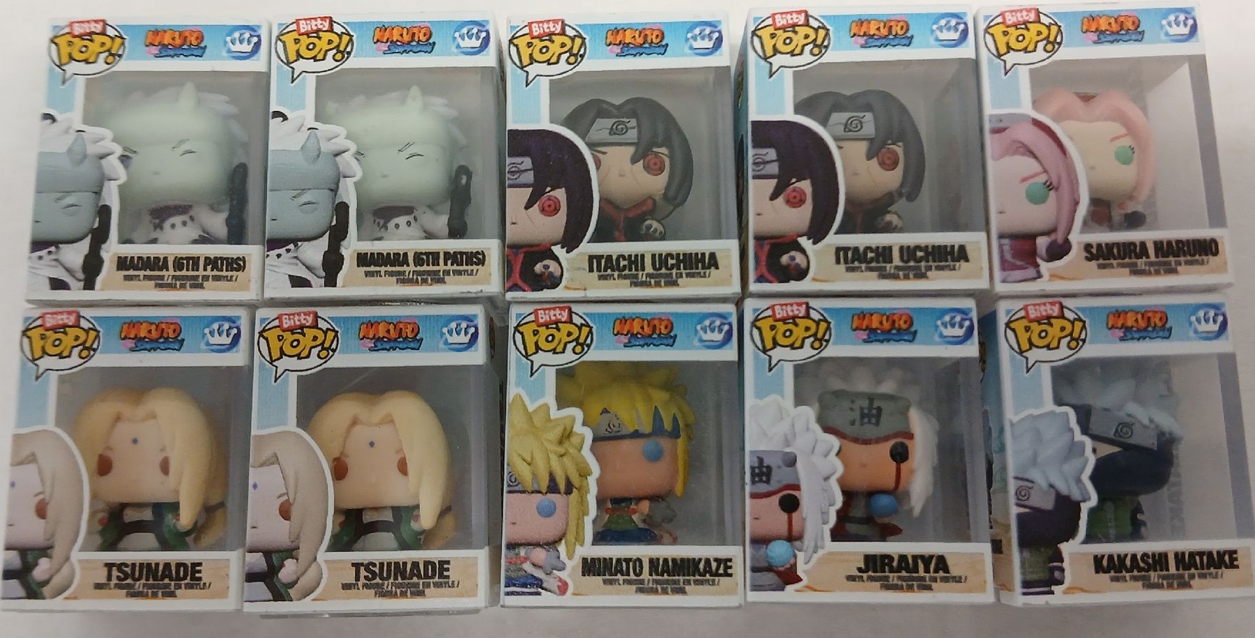 Funko Statuette: Figurine Naruto Shippuden Bitty Pop Funko – Nuovo e nell'imballaggio originale da Le Sentier venduto da Funko-Pop-1979