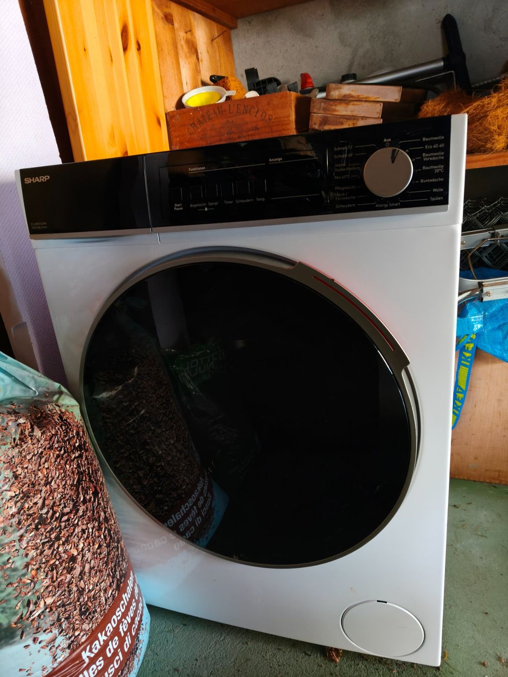 Sharp Lavatrici: Lave-linge vapeur Sharp ES-NFB714CWA – Usato da Bonvillars venduto da bru_bkq9 3