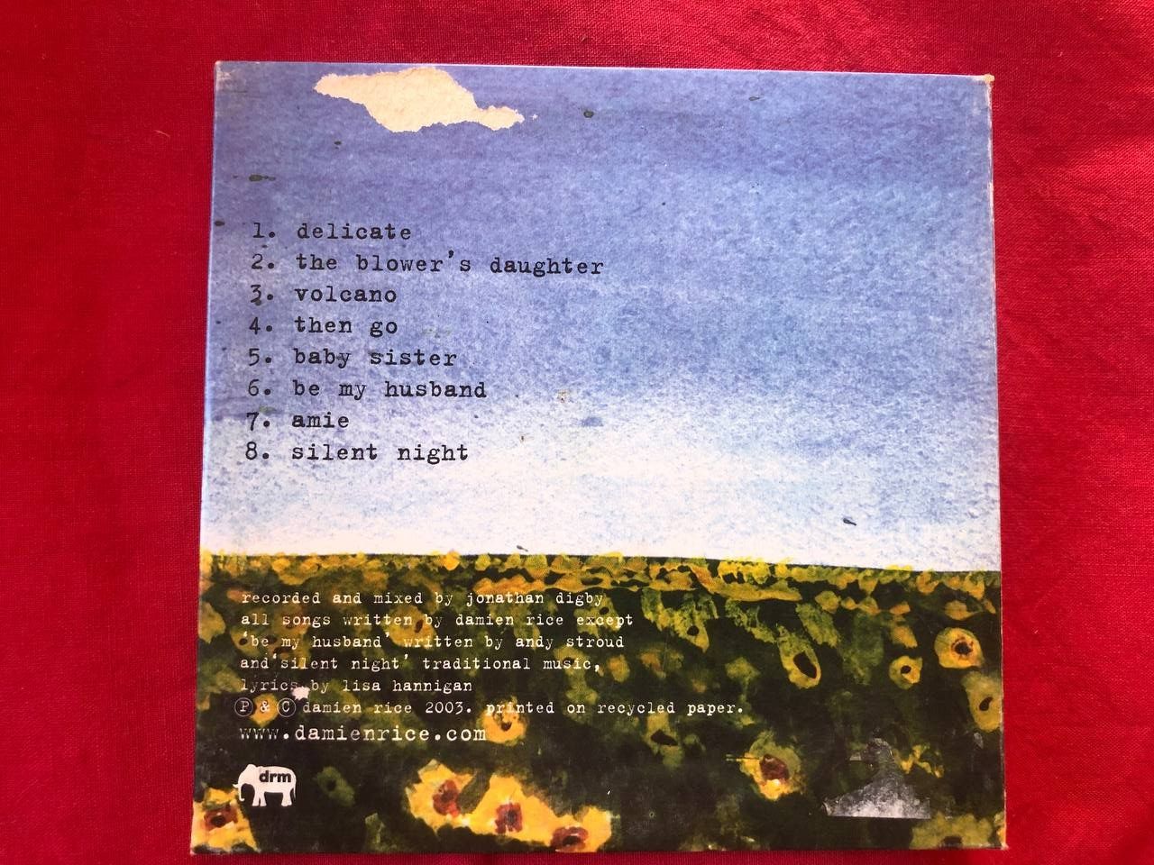CD: Damien Rice - Live From The Union Chapel. CD – Usato da Malix venduto da jul_7nhn 1