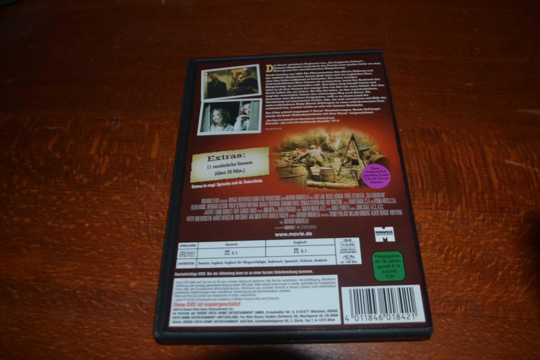 Tutti i DVDs: Unterwegs nach cold Mountain – Usato da Laupen ZH venduto da chefdom 1