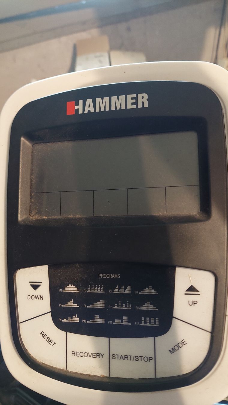 Hometrainer: Crosstrainer HAMMER Crosstech XTR Heimtrainer weiss – Usato da Konolfingen venduto da lanomi 3