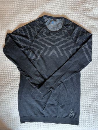 Odlo Funktionsshirt Langarm schwarz