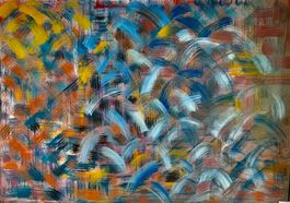 MARIO RONCALLI-SENZA TITOLO-140 x 100 cm.