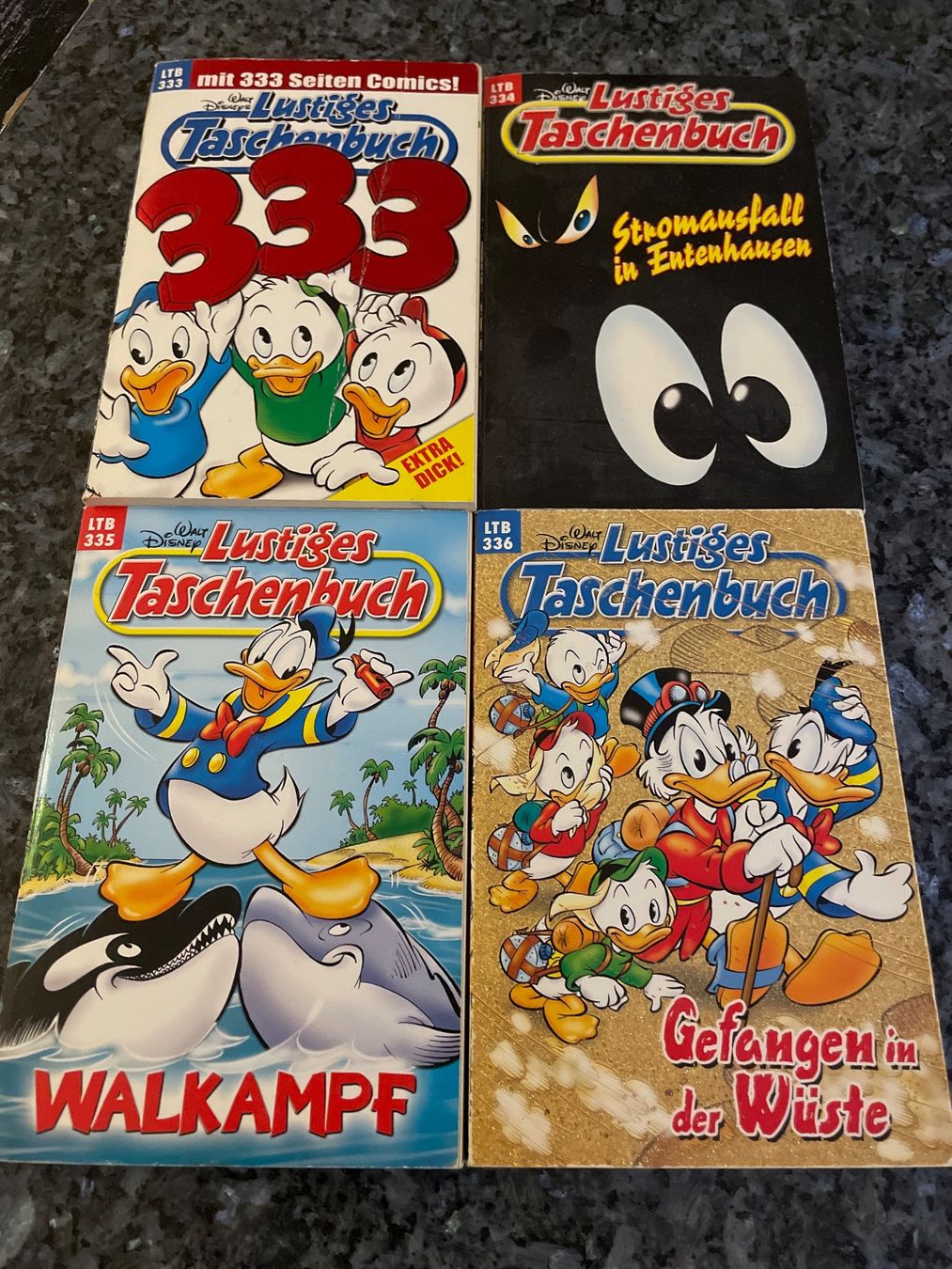 Fumetti: Disney LTB Band 333-336 – Usato da Schlossrued venduto da Julio25 1
