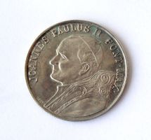 Jubiläumsmedaille Silber 800 Papst J. Paul II Pont Max 1983