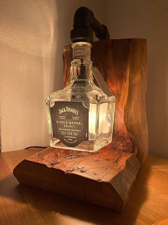 Bevande alcoliche: Lampada bottiglia whiskey jack daniel s single barrel select – Usato da S. Antonino venduto da raffosuisse