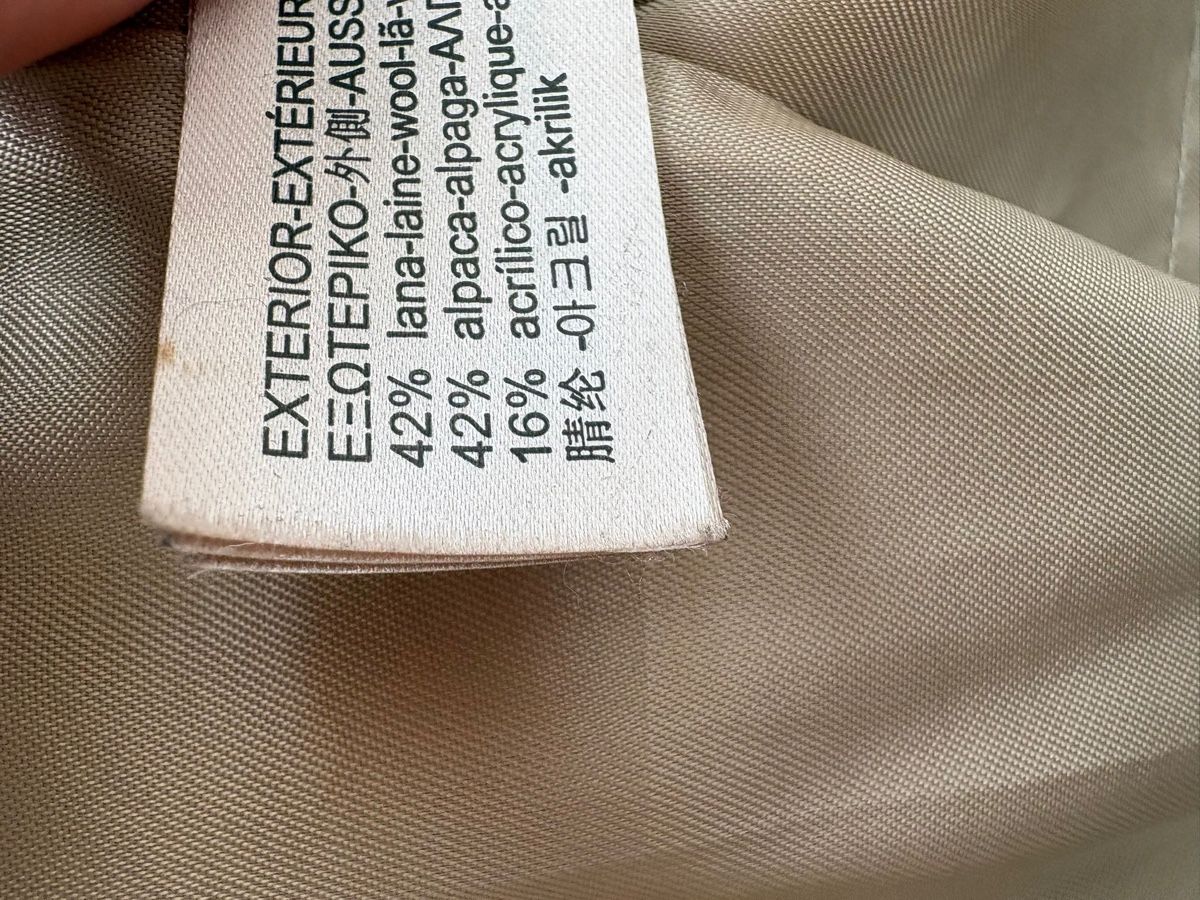 Massimo Dutti Cappotti: Massimo dutti wool alpaca coat – Nuovo (secondo la descrizione) da Unterägeri venduto da Tommtes 3