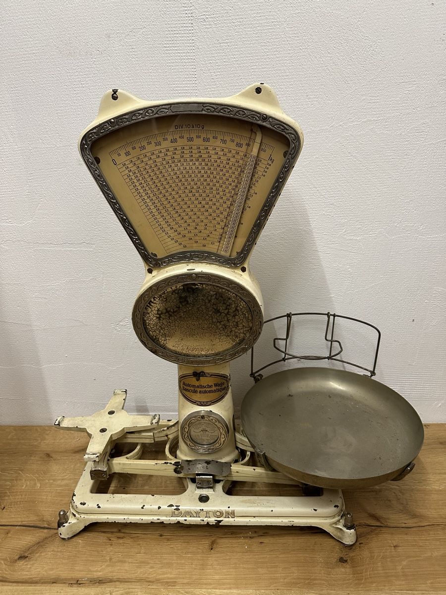 Bilance e pesi: Antike Dayton Waage, Modell 421, 1927 – Usato da Ruswil venduto da Schoggimuus 1