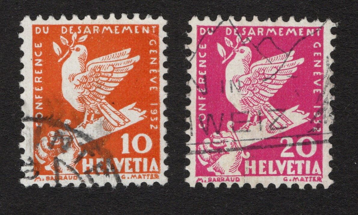 Tutti i francobolli: 9c CH 1932 Conf. du Désarmement – Usato da BREGANZONA venduto da adelio8 1