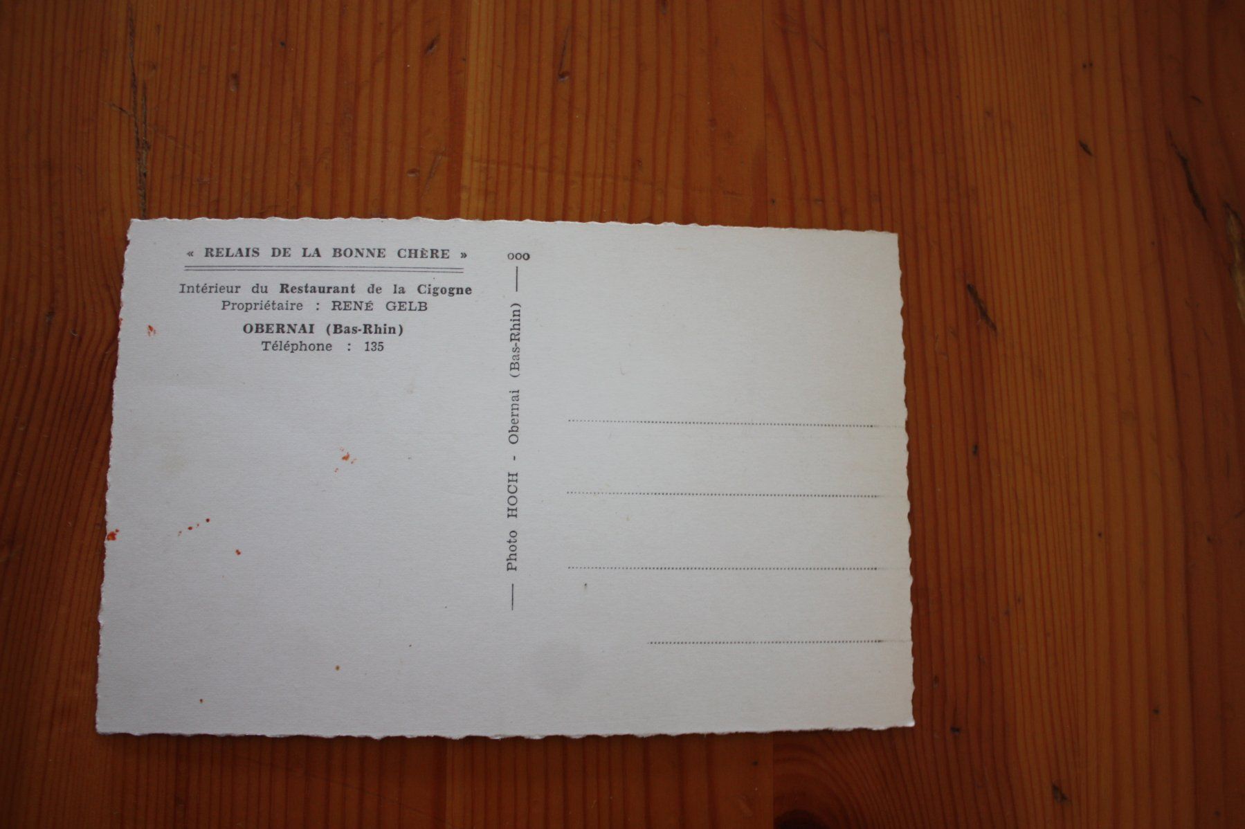 Cartoline postali: Relais de la bonne chere – Usato da Altstätten SG venduto da sulim 1