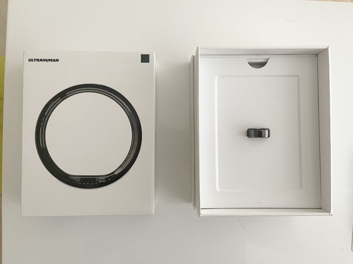 Bagues: Ultrahuman Ring Air - Aster Black, Grösse 06 – D'occasion à Hochfelden par AshtavakraGita