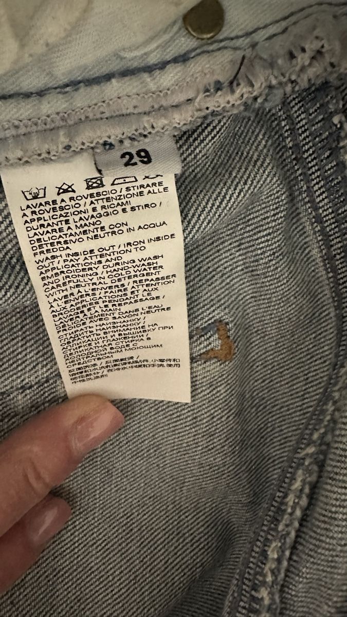 Pinko Jeans: Pinko Damenjeans Destroyed Gr. 29 Strass – Usato da Grenchen venduto da ylo_8mlq 7