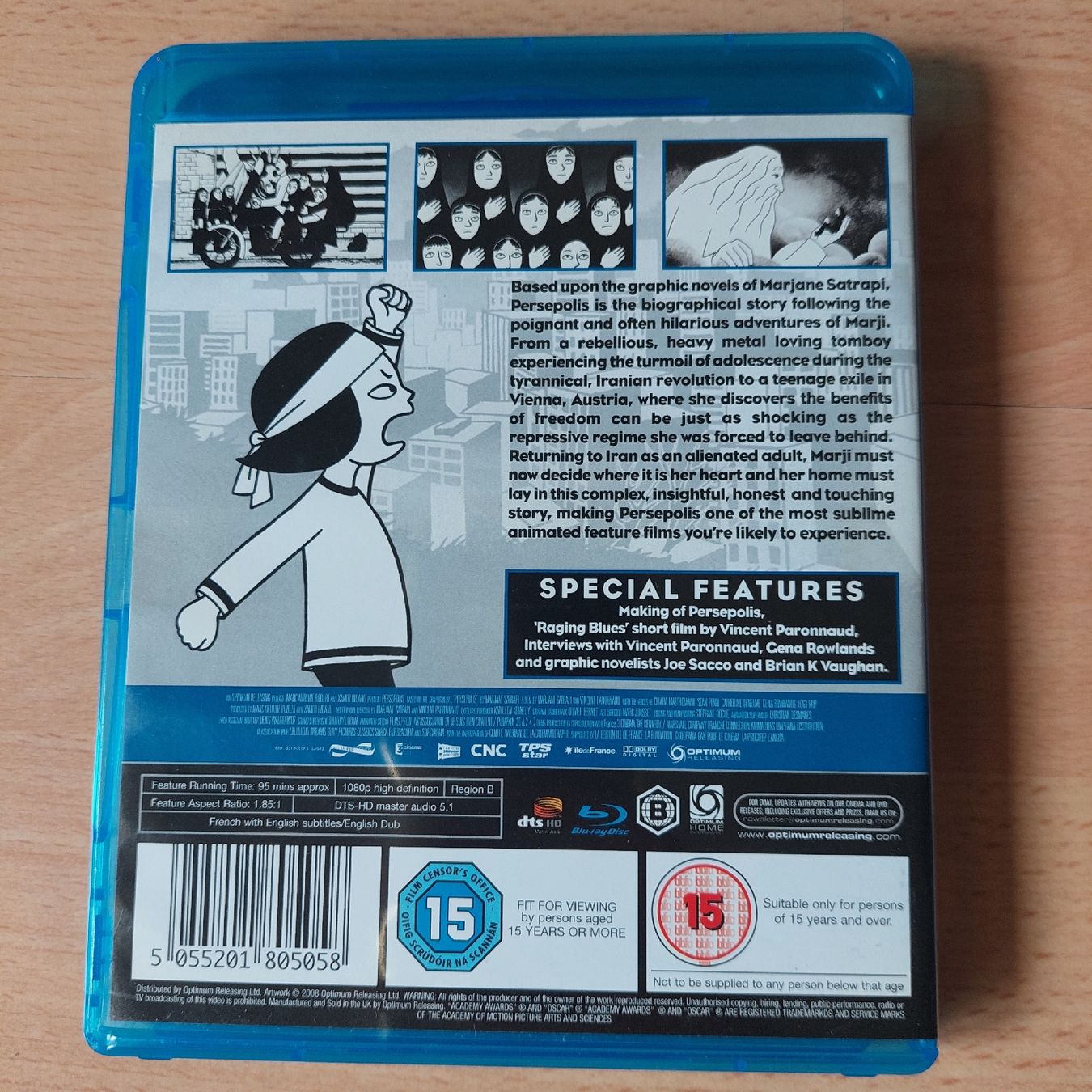 Tutti i DVDs: Persepolis bluray – Usato da Biel/Bienne venduto da Totalkelly 1