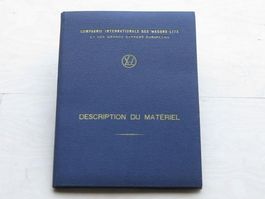 CIWL  Description du matériel, voitures, Pullman, Restaurant