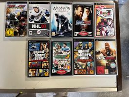 PSP Spiele Set - 9 Stk