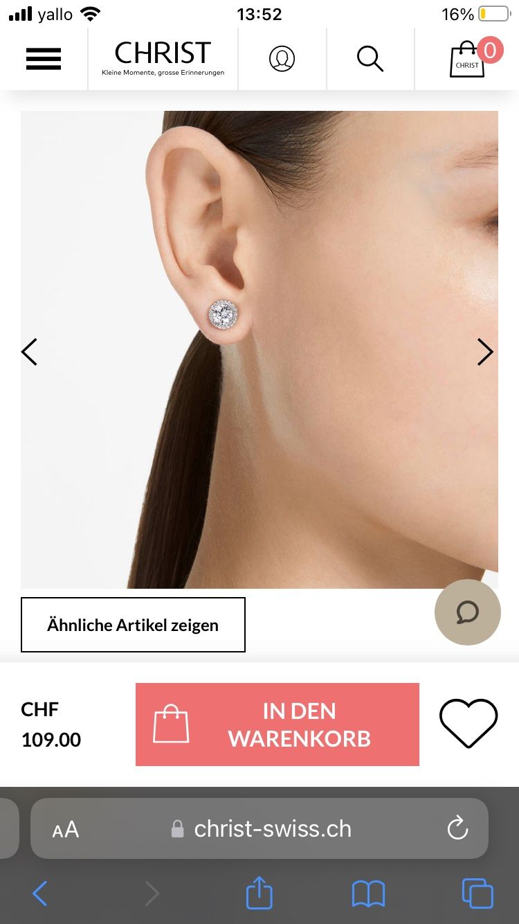 Swarovski Orecchini pendenti & Orecchini a lobo: Swarovski Ohrstecker UNA NEU – Nuovo e nell'imballaggio originale da Oftringen venduto da mbc_b8vr 3