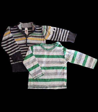 Gestreiftes Set, Baby Club, Gr. 86