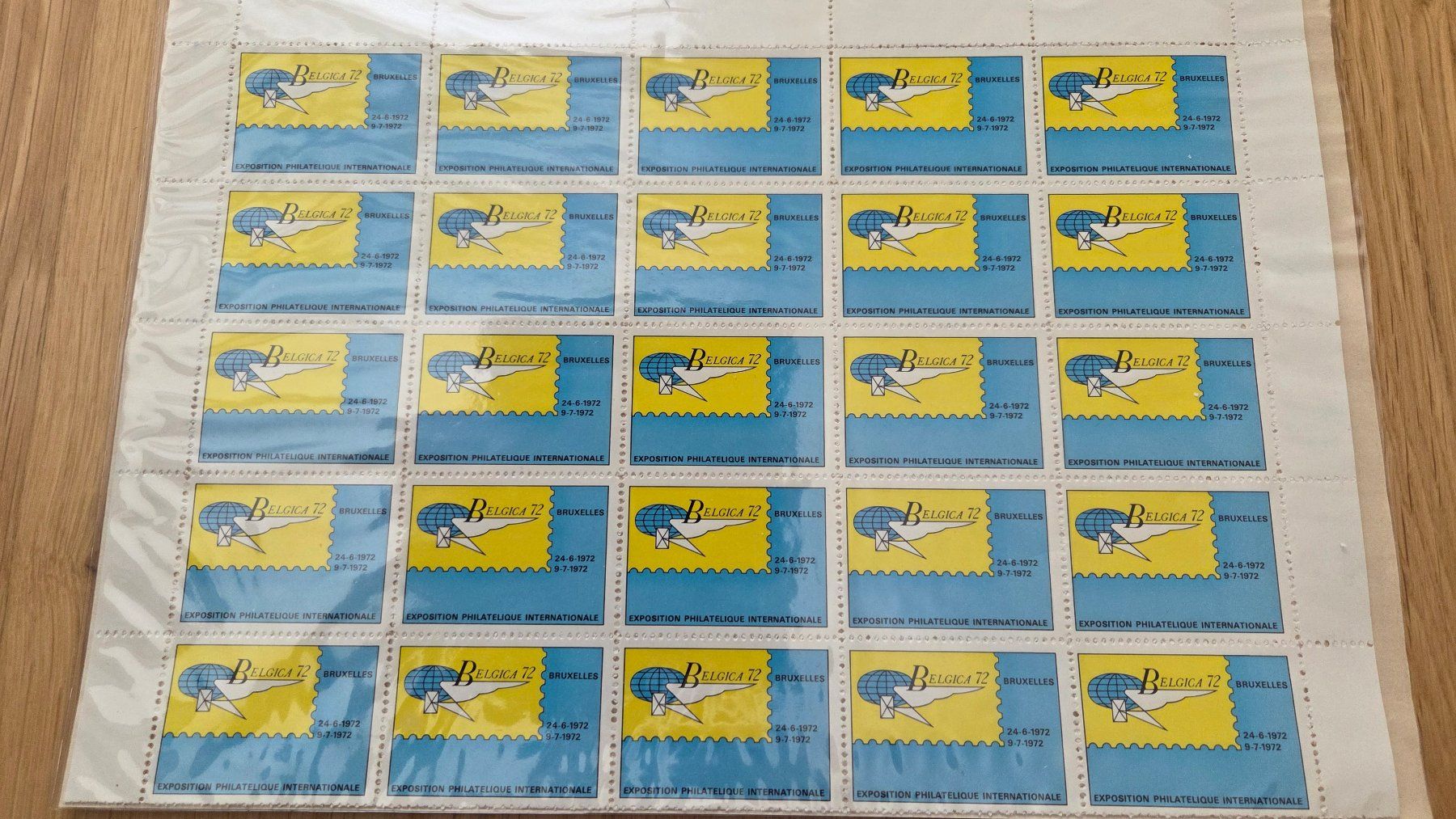 Alle Briefmarken: Lot Bogen mit Vignetten – Gebraucht aus Muri b. Bern von Nydegg3 3