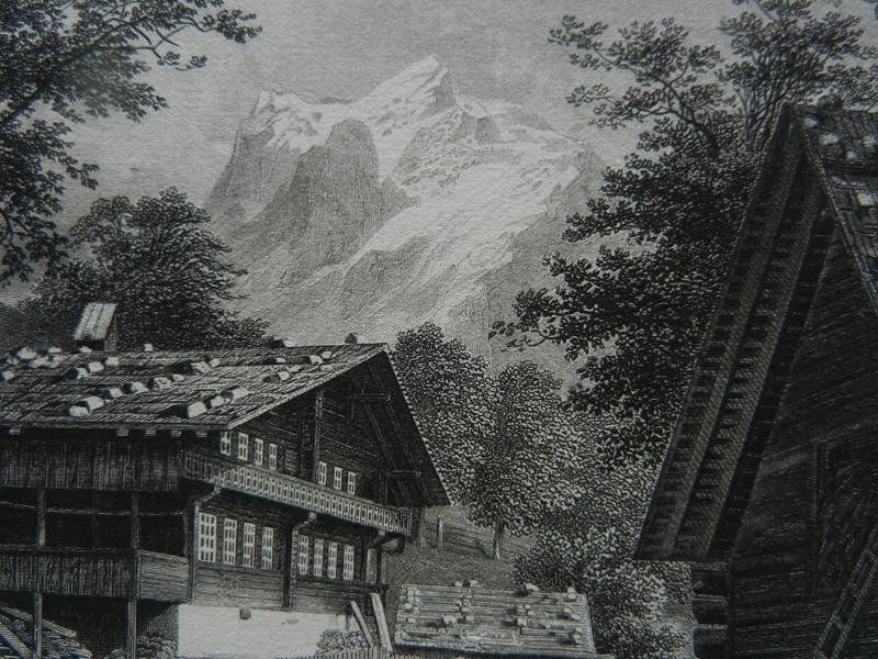 Incisioni: Grindelwald Souvenirblatt – Usato da Risch venduto da Rischli15 9