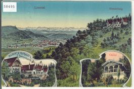 Liestal - Bienenberg - Soolbad & Kurhaus, Chalet - Litho
