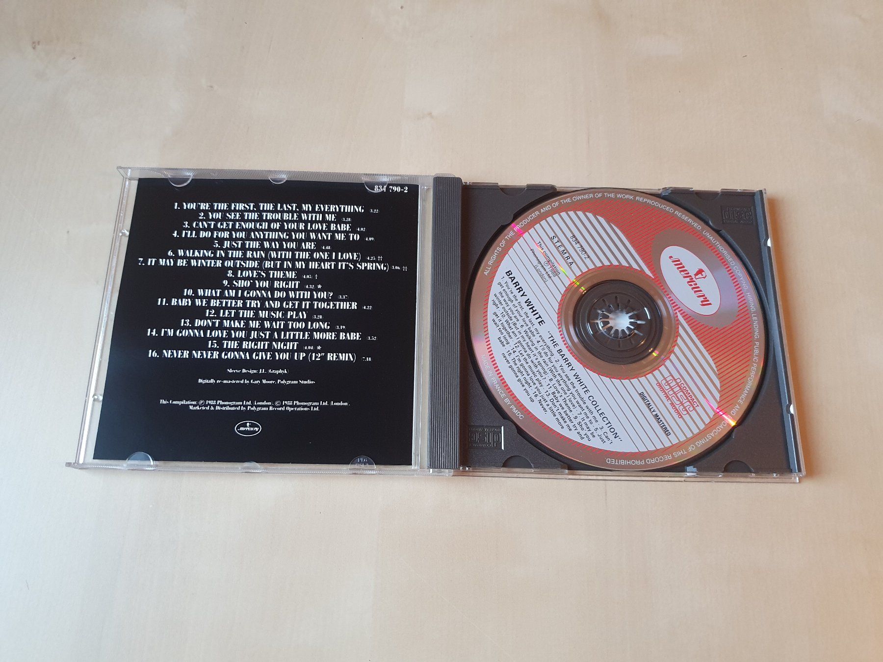 CDs: Barry White The Collection – D'occasion à Stansstad par collectorsshop 2