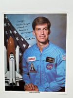 Weltraum OU J. Wetherbee NASA Original Porträt 8*10 signiert