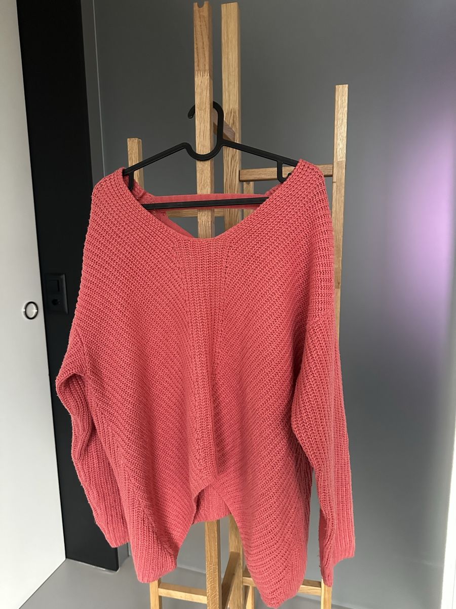 Maglioni & Felpe: Strickpullover, Grösse L, lachsfarben, Top Zustand! – Usato da Gipf-Oberfrick venduto da Gabor5