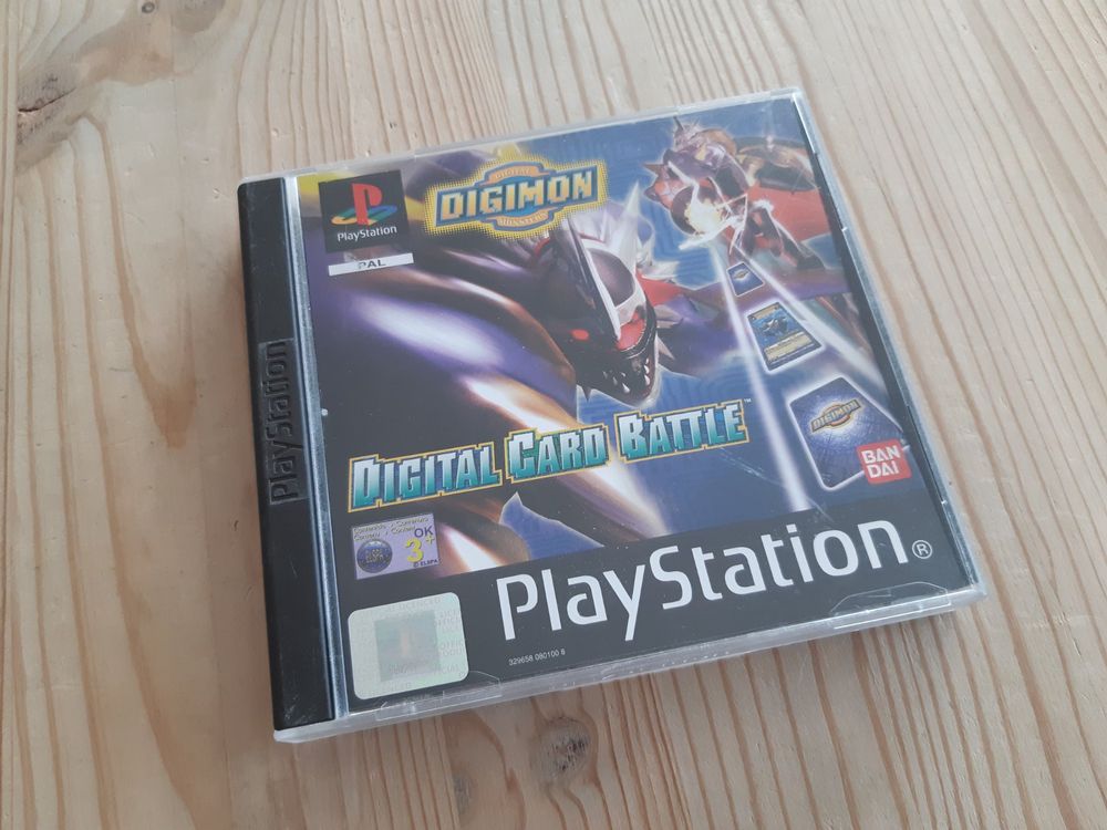 DIGIMON WORLD DIGITAL CARD BATTLE ORIGINAL PS1 JAPONÊS SLPS 02506