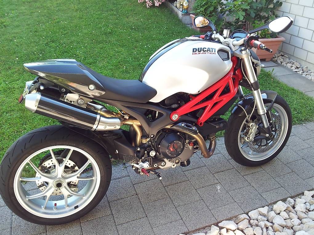 Route: DUCATI Monster 1100, Jg. 2009 – D'occasion à St. Margrethen SG par Biker990 1