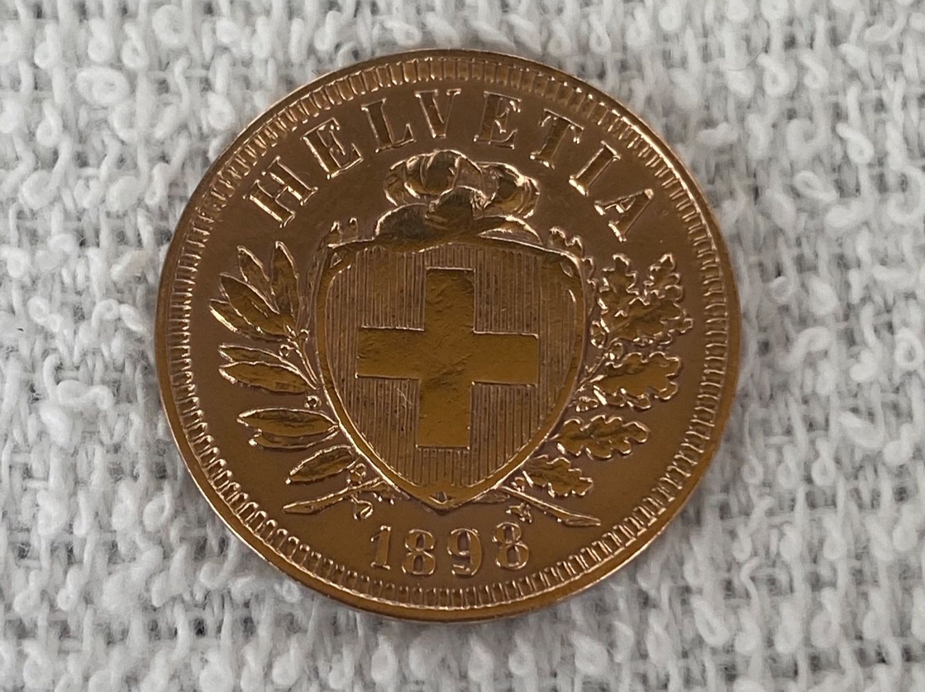 Tutti le monete: 2 centimes/Rappen 1898 – Usato da Nyon venduto da Ilmi09
