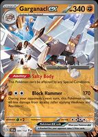 Garganacl ex - Pokémon TCG - SCR 089/142 | EN