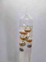 original KOCH Galileo Thermometer / 70-er Jahre / TOP
