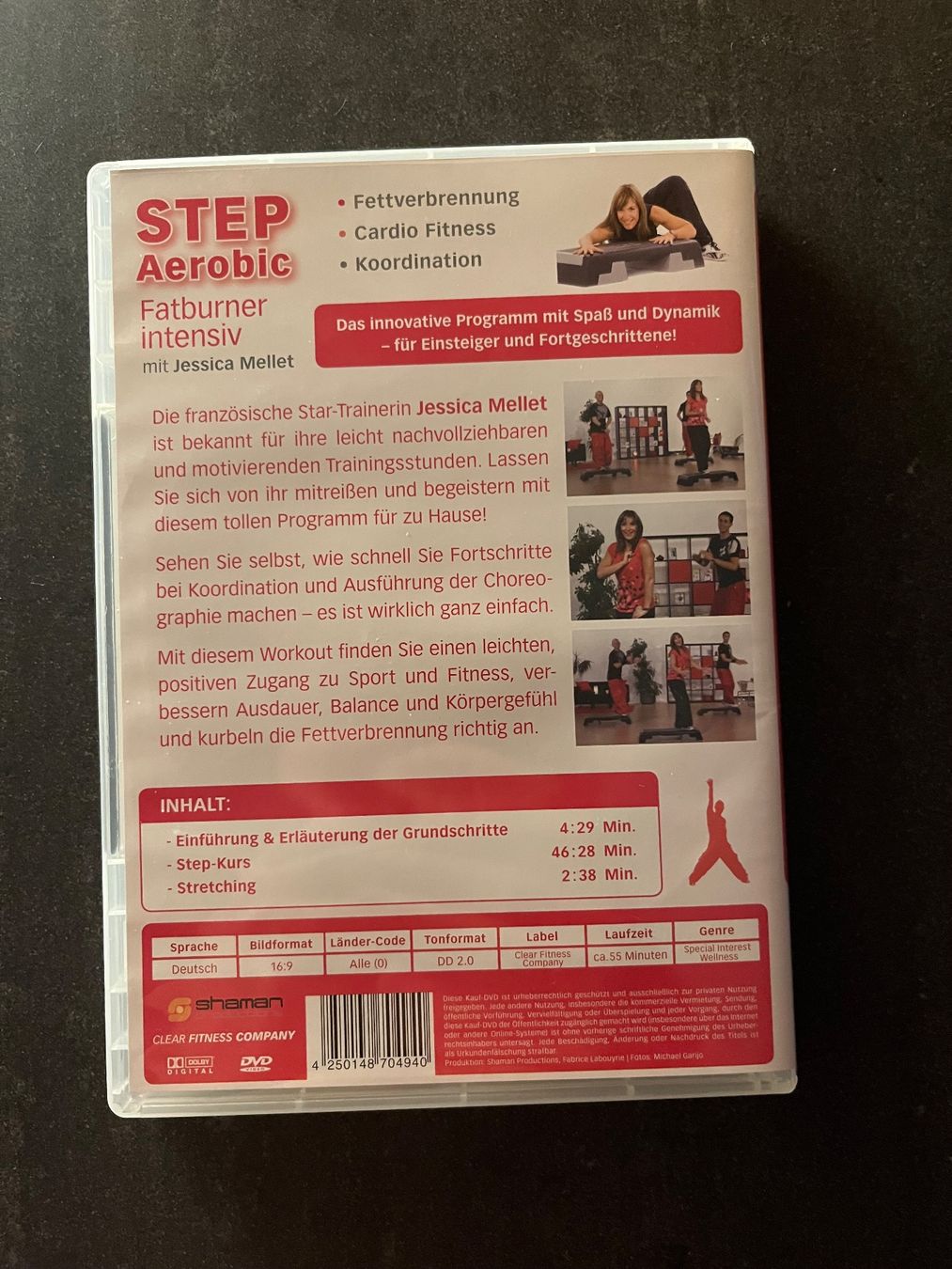 Tutti i DVDs: DVD Step Aerobic Fatburner intensiv – Usato da Aarau venduto da Swifty03 1