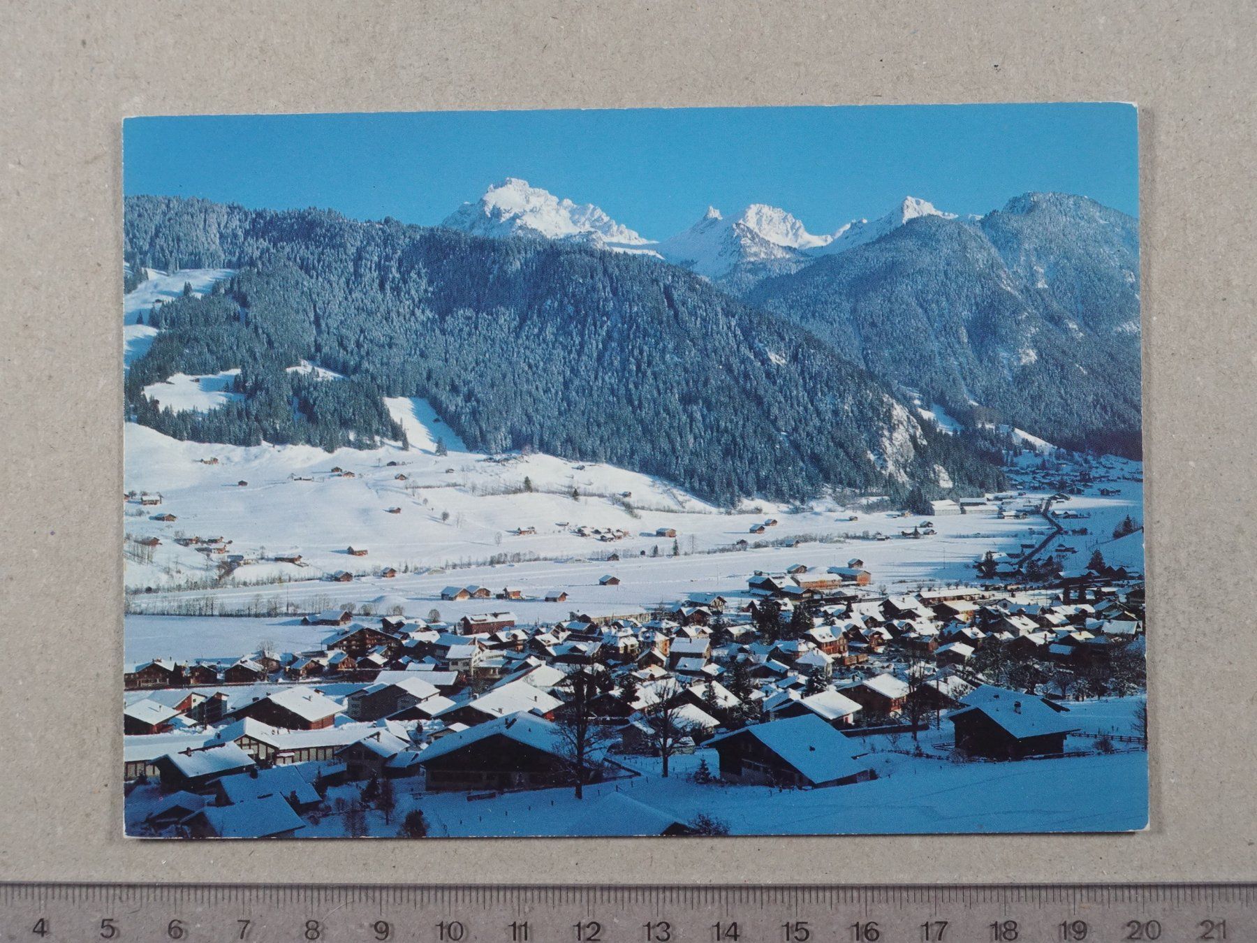 Cartoline postali: Zweisimmen – Usato da Lenzburg venduto da fh1