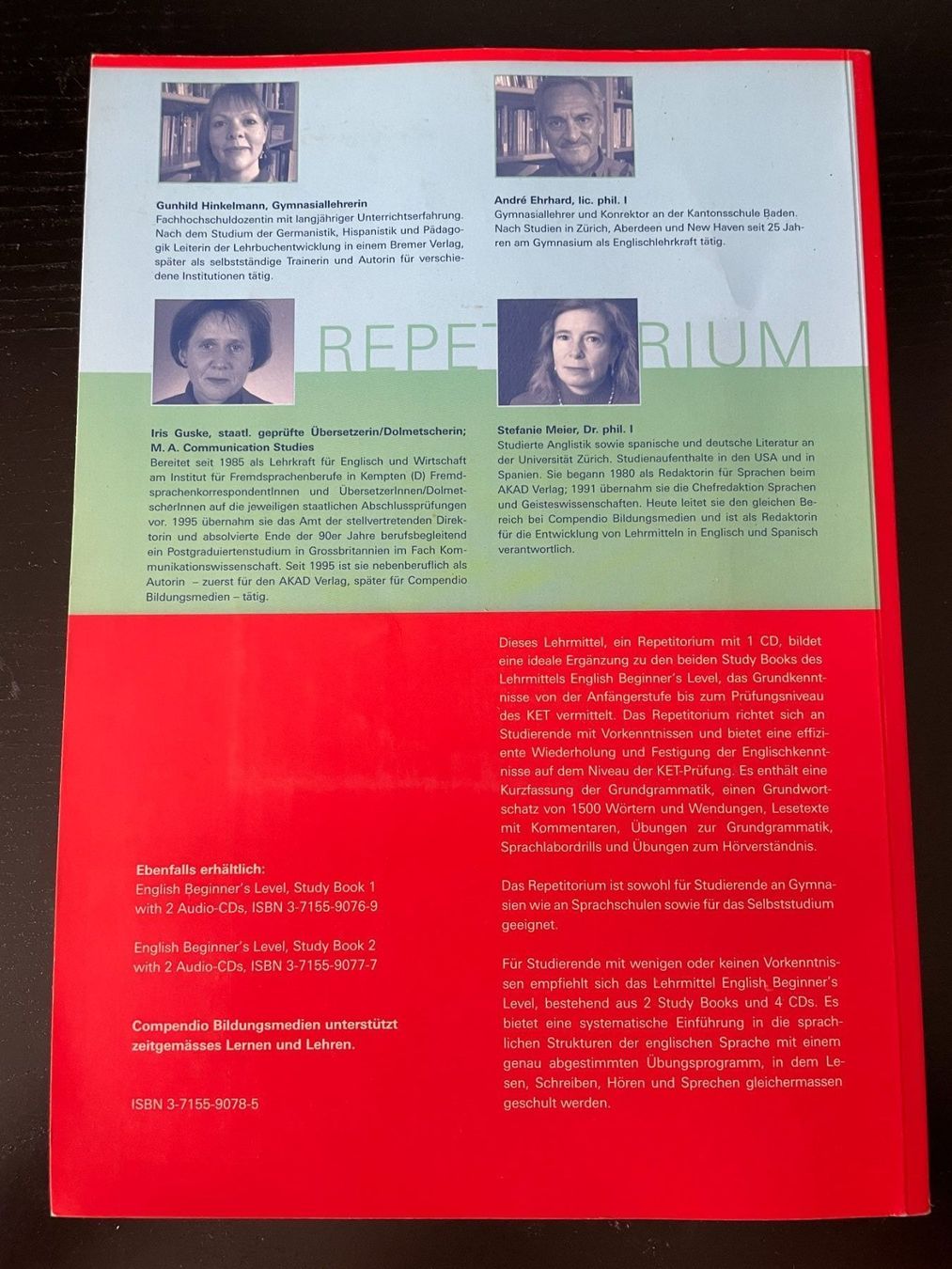 Libri: English Beginner's Level 1 - Repetitorium – Usato da Hombrechtikon venduto da Uptowns 1