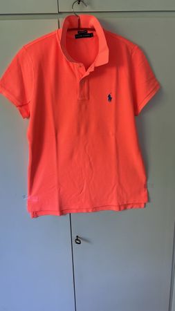 Ralph Lauren Polohemd orange Grösse L Sommer Top Zustand
