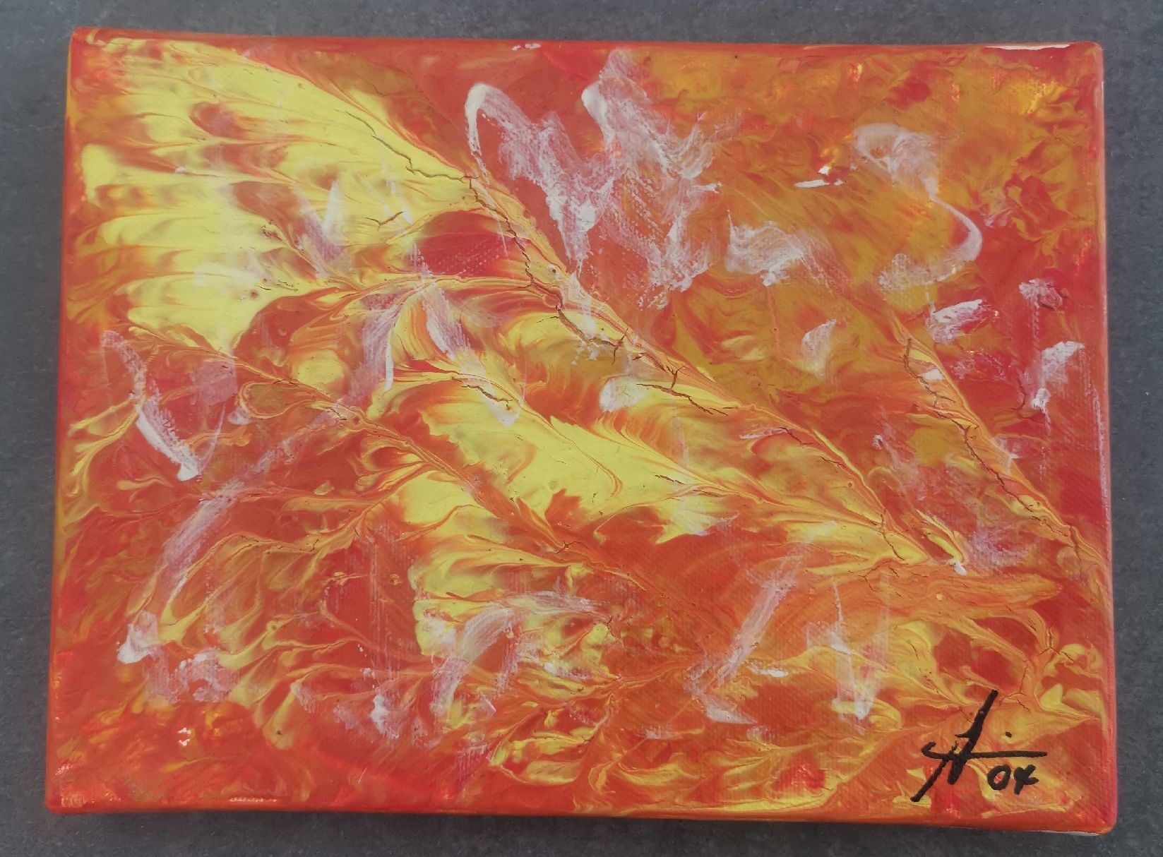 Foto & Immagini: Kunstwerk Gemälde Bild 18 x 24cm – Usato da Küssnacht am Rigi venduto da Gold_und_mehr