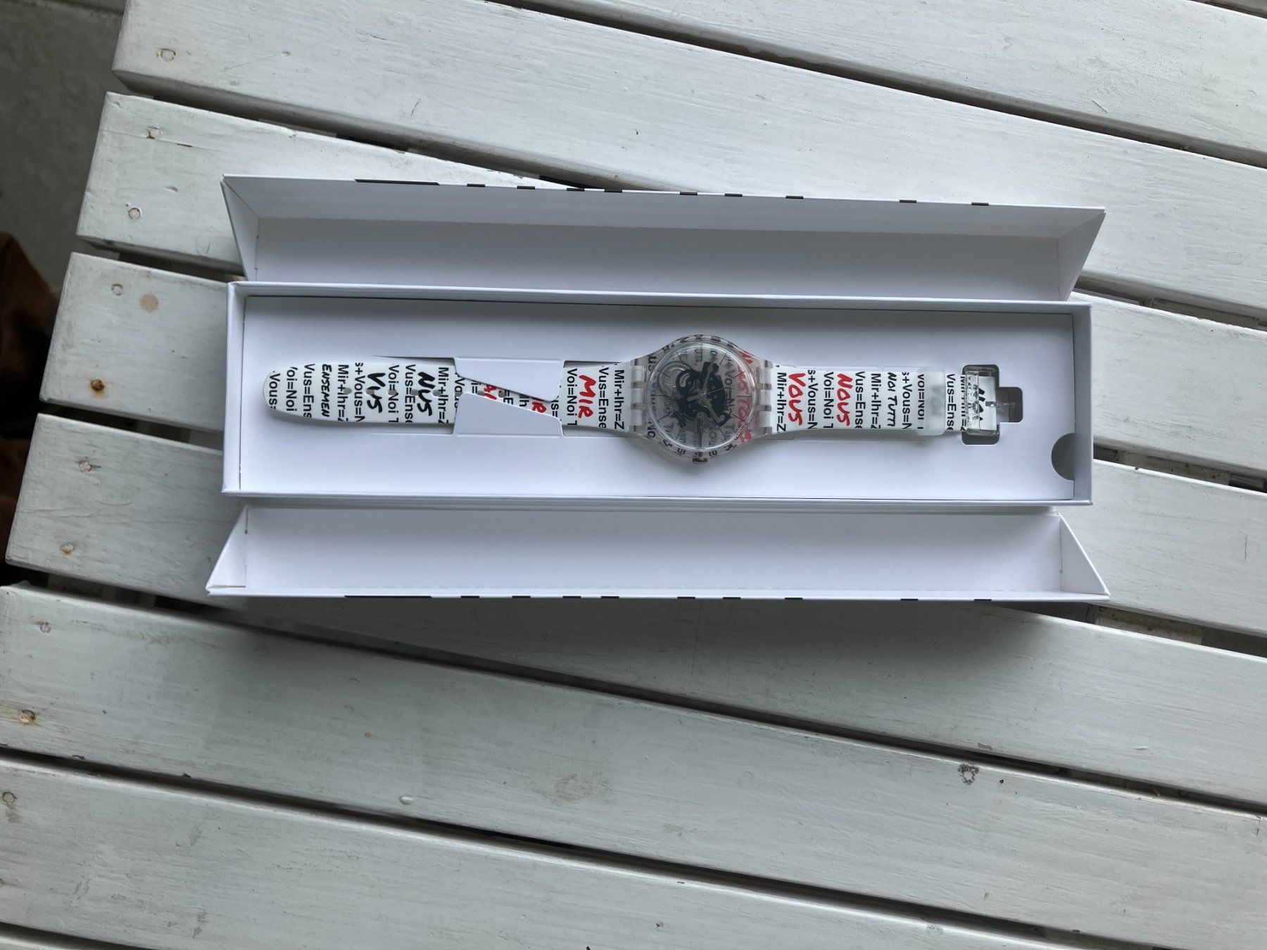Swatch Uhren: Swatch 2026 – Neu und originalverpackt aus Meilen von altviool 1