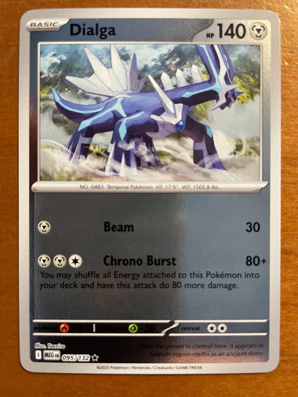 Pokémon Carte collezionabili: Pokemon Dialga Reverse (Versand gratis) – Nuovo (secondo la descrizione) da Chur venduto da Angerson