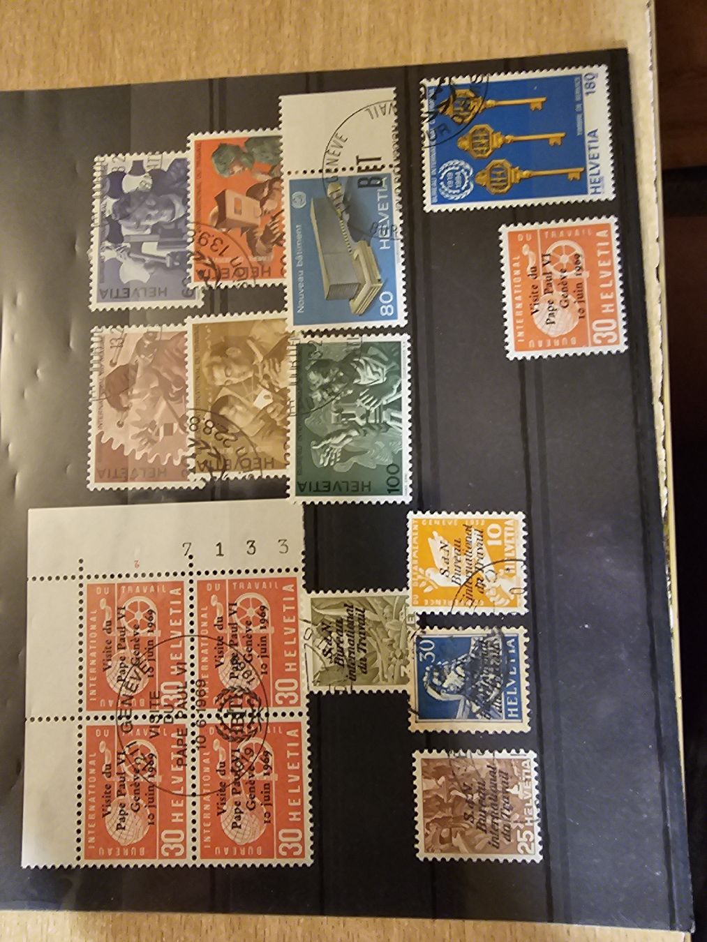 Tutti i francobolli: timbres suisse – Usato da Yverdon-les-Bains venduto da mancheacoulles