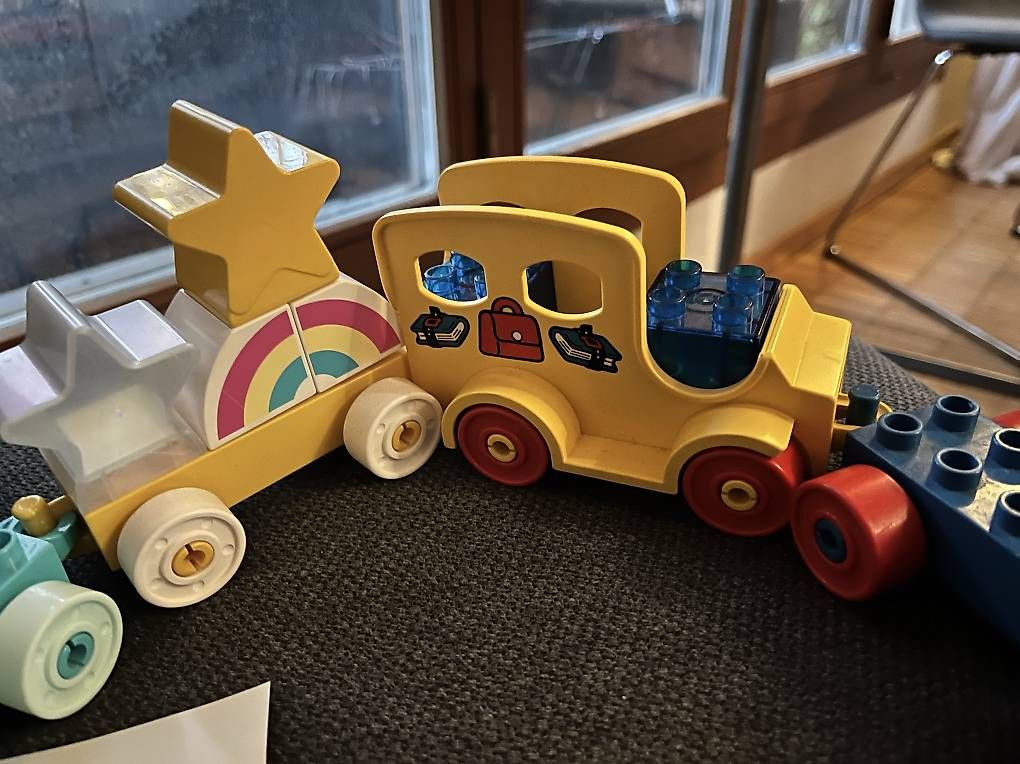 Giocattoli: Lego Duplo Einhorn Eisenbahn Zug – Usato da Baden venduto da blueanastasia 1
