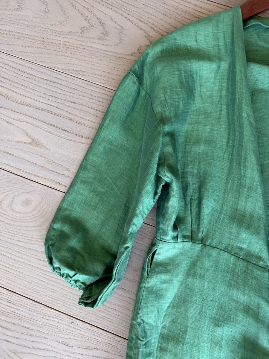 Maje Vestiti: Robe en lin Maje vert taille - 36  – Nuovo (secondo la descrizione) da Genève venduto da iry_67wr 3