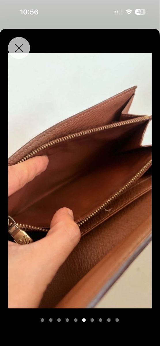 Louis Vuitton Portafogli: Louis Vuitton Monogram Sarah Geldbörse – Usato da Wilen b. Wil venduto da Terezaneguinha 4